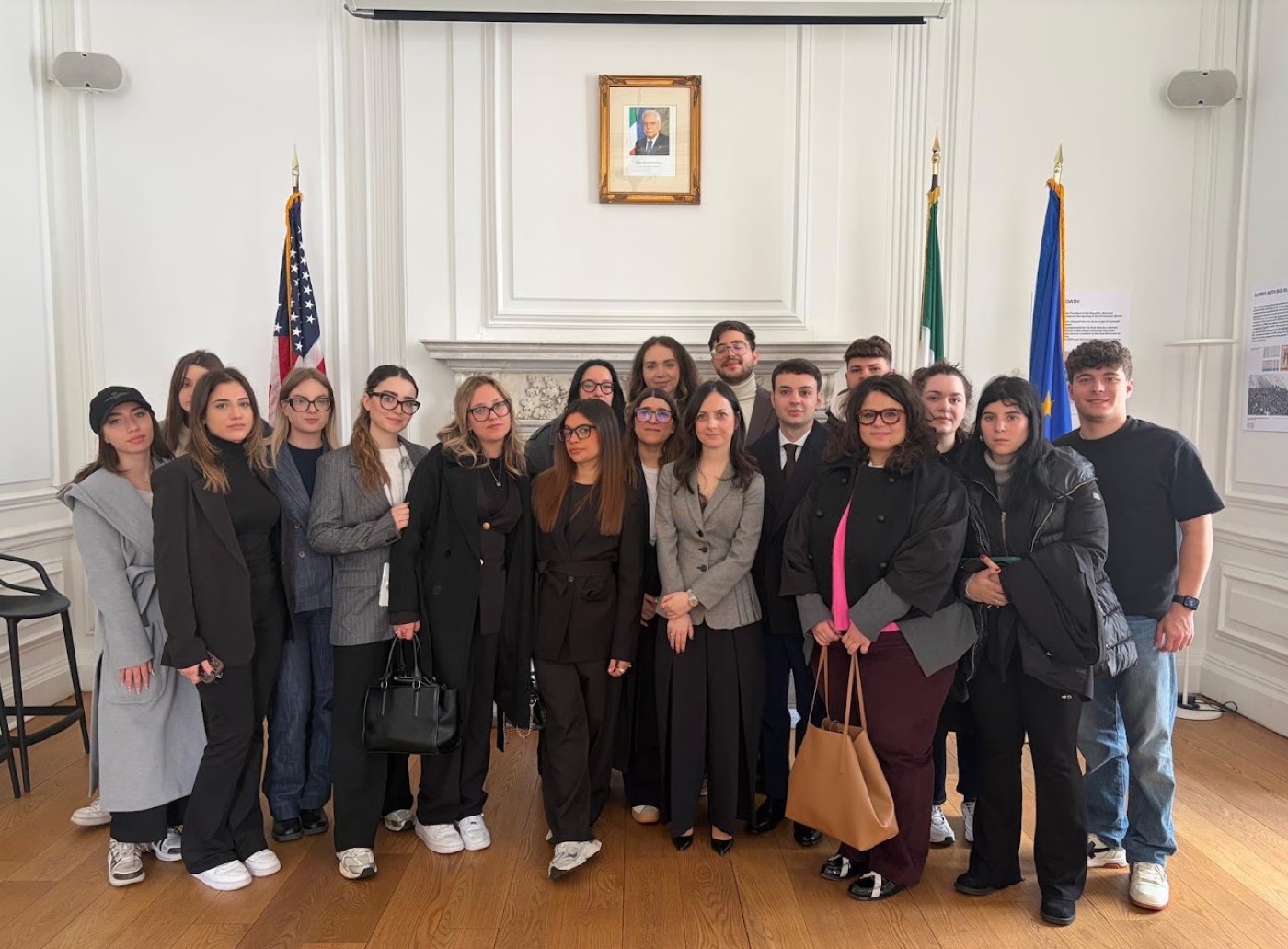 Visita al Consolato Generale d'Italia a New York