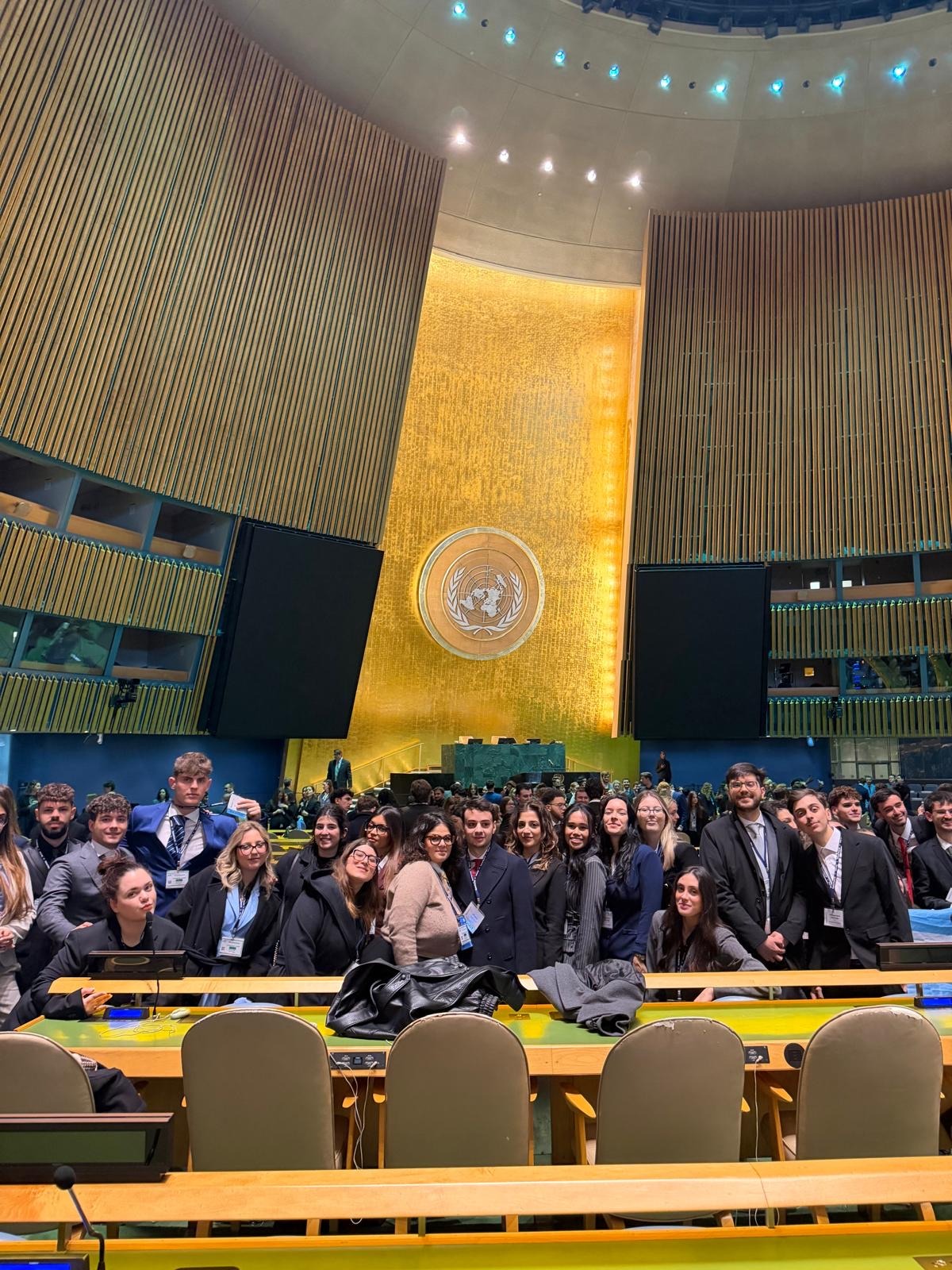 Delegazione NMUN New York 2026 presso le Nazioni Unite